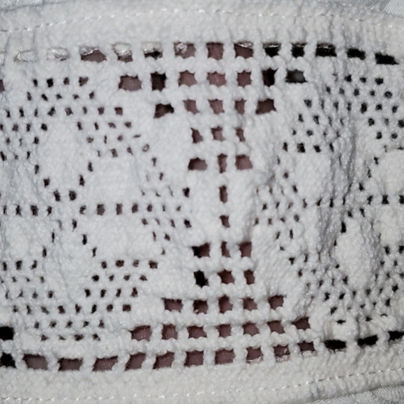 Short off white spring dress. Sleevless. Size large. - Picture 4 of 6